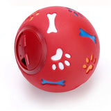 Rubber Ball Chew Dispenser Leakage Food Play Ball