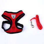 Small Dog Pet Harness and Leash Set Puppy Cat Vest Harness Collar