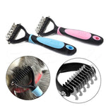 Fur Knot Cutter Remove Rake Grooming Shedding