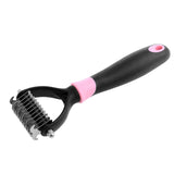 Fur Knot Cutter Remove Rake Grooming Shedding