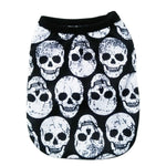 French Bulldog Skull Print Vest