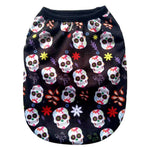 French Bulldog Skull Print Vest